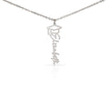 Personalised Graduation Cap Name Necklace – Custom Graduation Jewelry Gift for Her Achievement